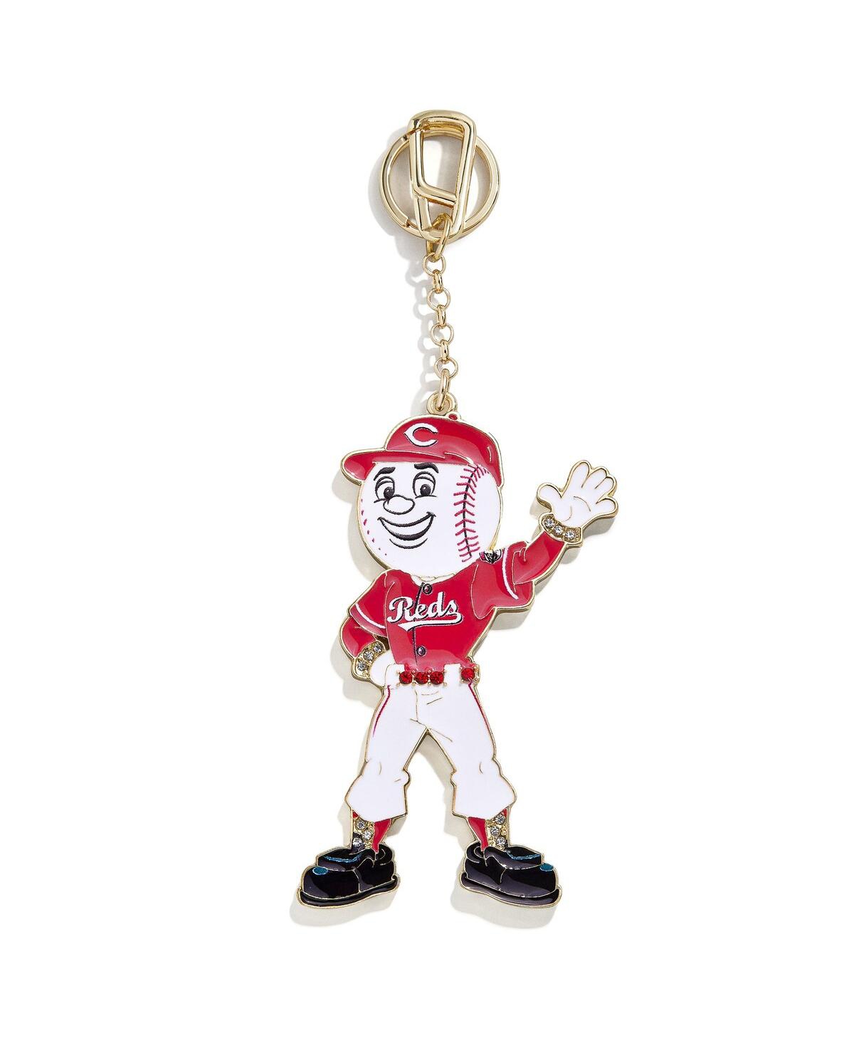 Cincinnati Reds Mascot Bag Keychain - Gold