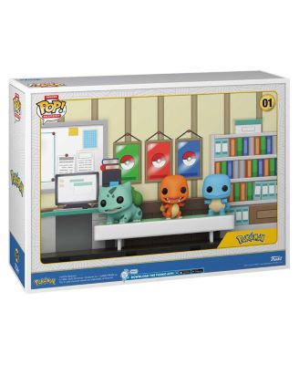 Funko Pokémon Deluxe Pop! Moment Kanto Starter Trio Figurine Set