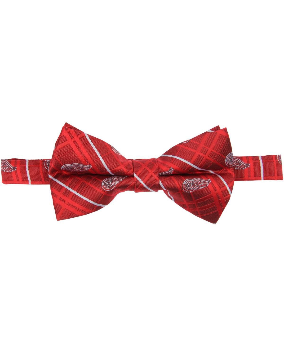 Men's Red Detroit Red Wings Oxford Bow Tie - Red