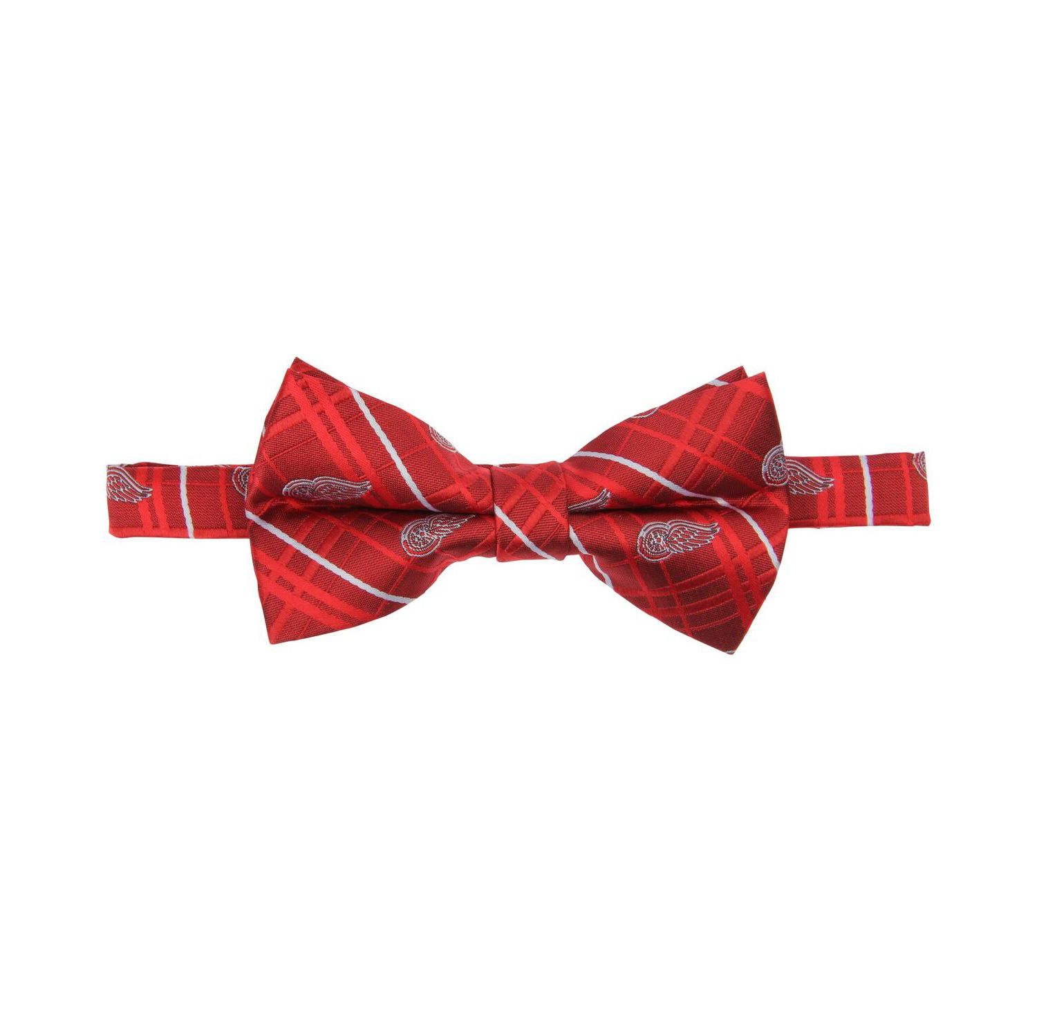 Men's Red Detroit Red Wings Oxford Bow Tie