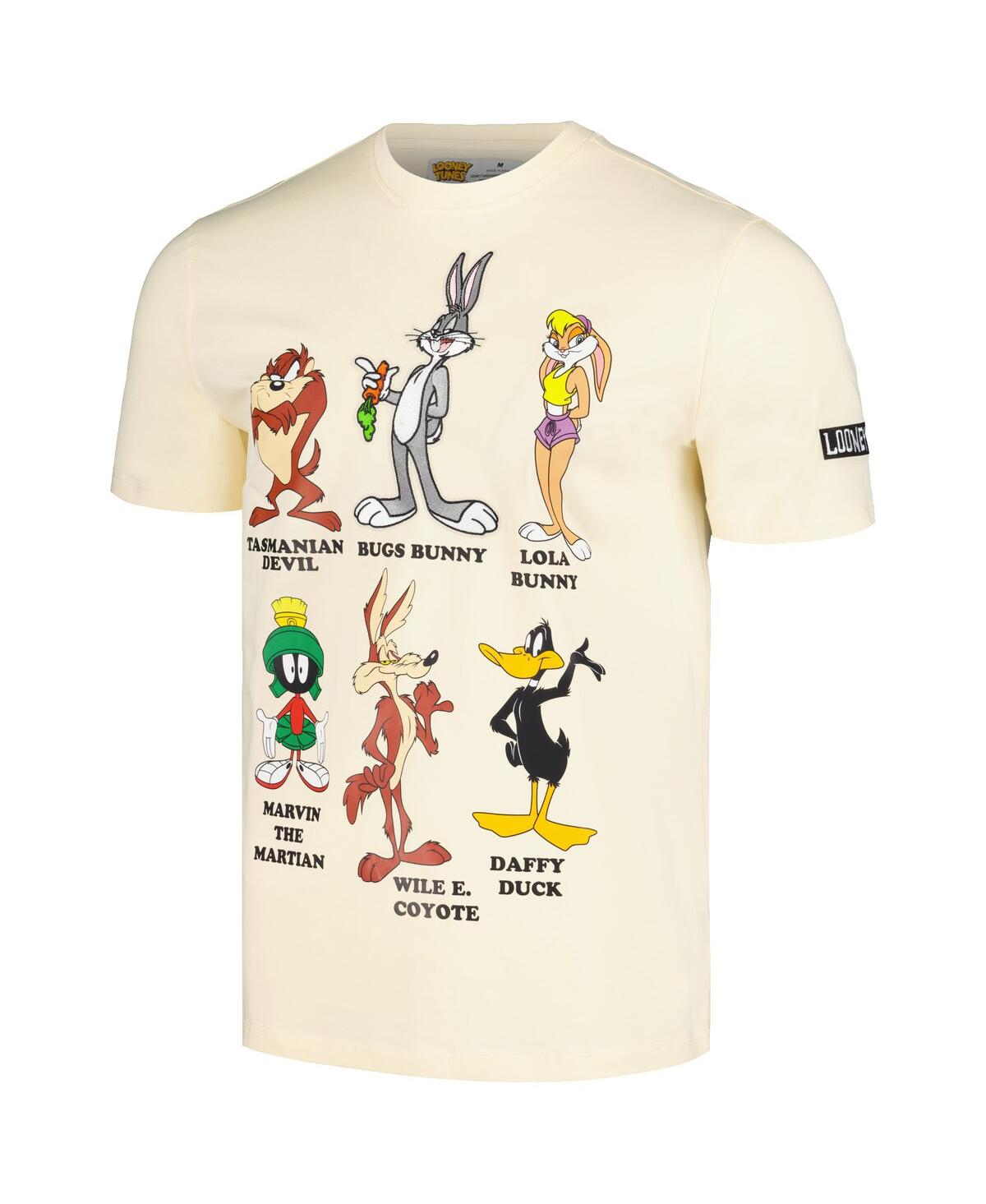 Shop Freeze Max Men's And Women's  Natural Looney Tunes Family Collage T-shirt
