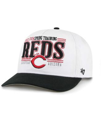 Men s 47 Brand White Cincinnati Reds 2024 Spring Training Oceanside Hitch Adjustable Hat Macy s