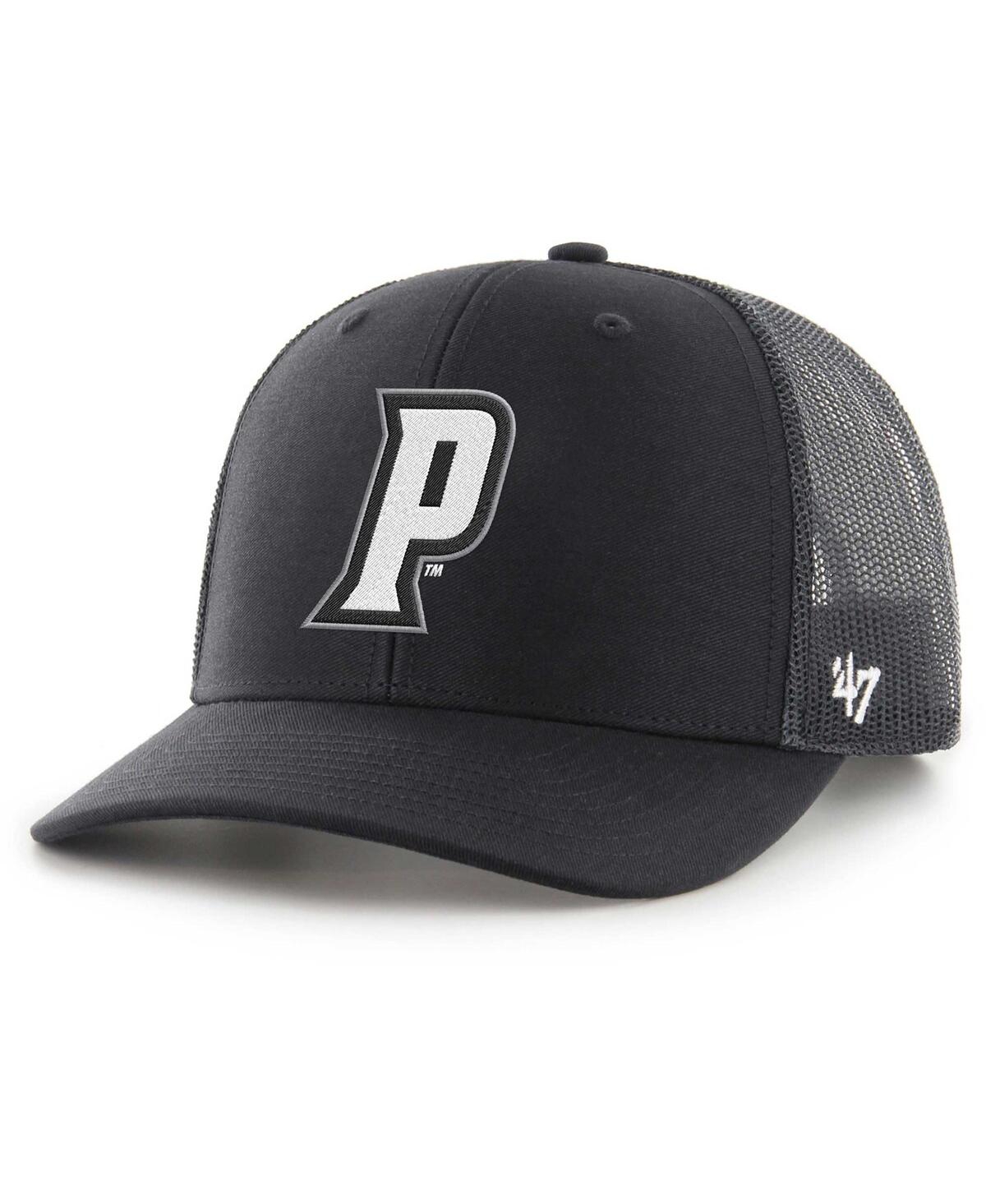 47 Brand Men's ' Black Providence Friars Trucker Adjustable Hat