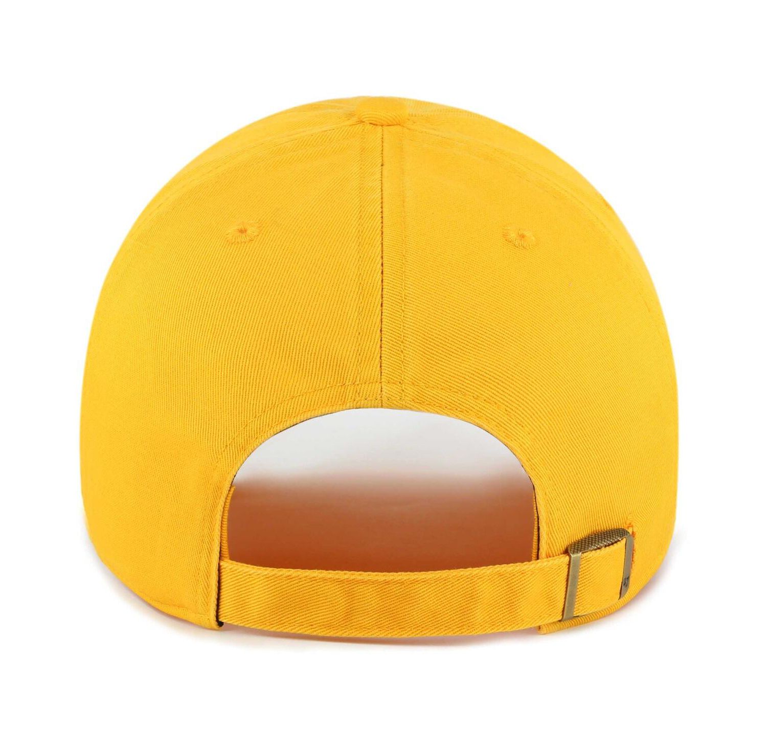 Men's Gold Distressed Maryland Terrapins Vintage-Like Clean Up Adjustable Hat