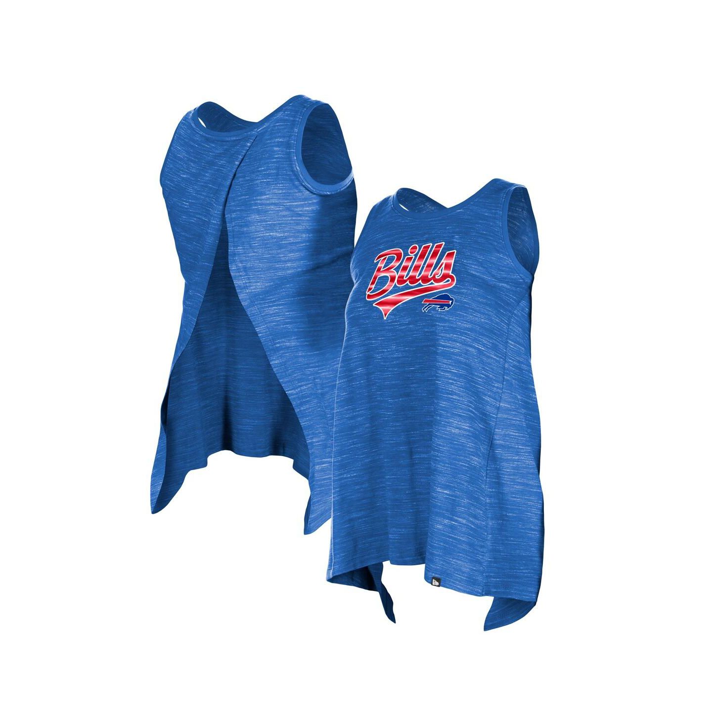 Женский топ New Era Royal Buffalo Bills Space Dye Active — фото 1