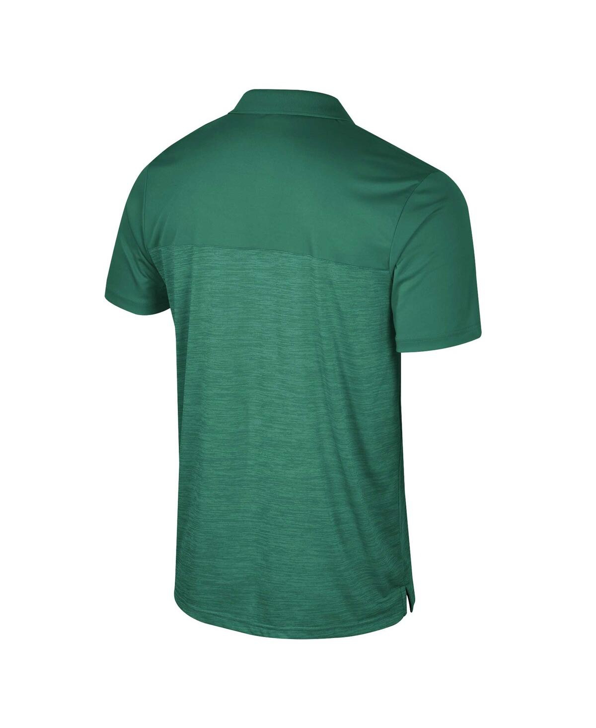 Shop Colosseum Men's  Green Colorado State Rams Langmore Polo Shirt