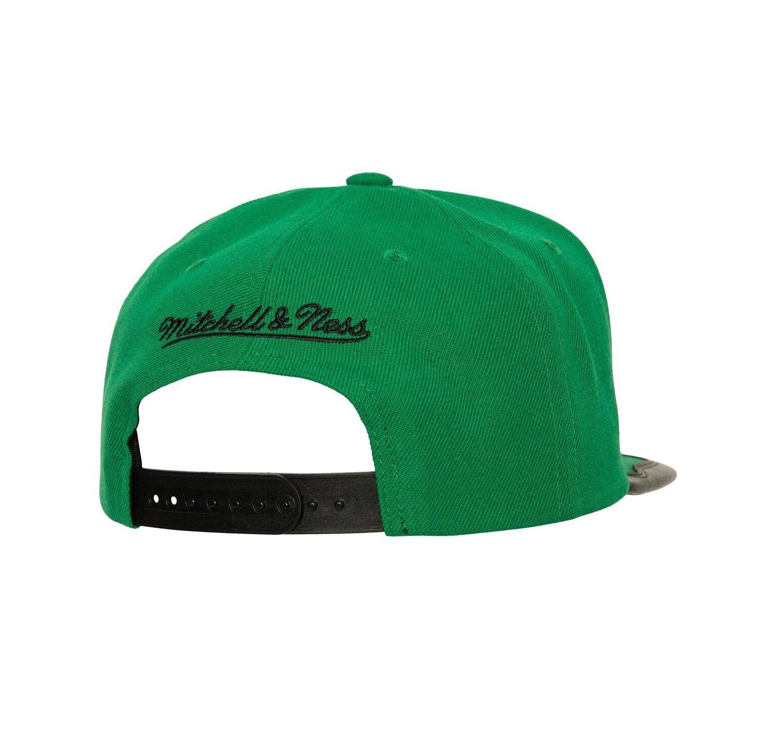 Men's Black, Kelly Green Boston Celtics Day One Snapback Hat