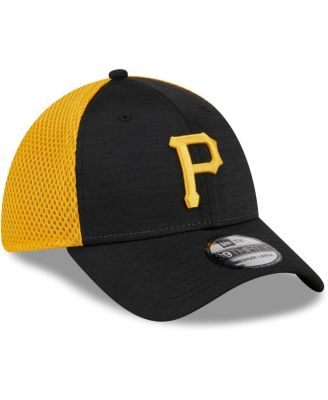 Men's Black Pittsburgh Pirates Neo 39THIRTY Flex Hat