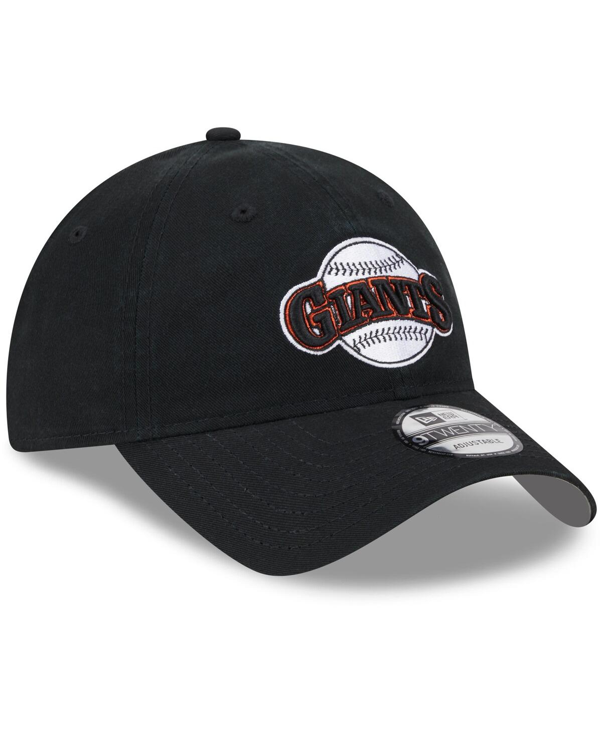 Youth Boys and Girls New EraSan Francisco Giants 2024 Batting Practice 9TWENTY Adjustable Hat - Black