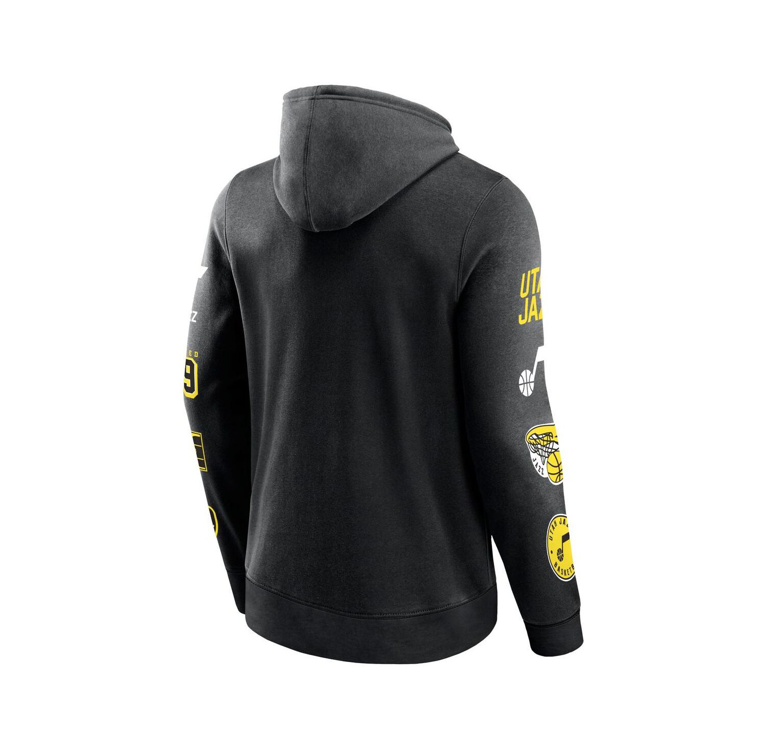 Men's Black Utah Jazz Home Court Pullover Hoodie