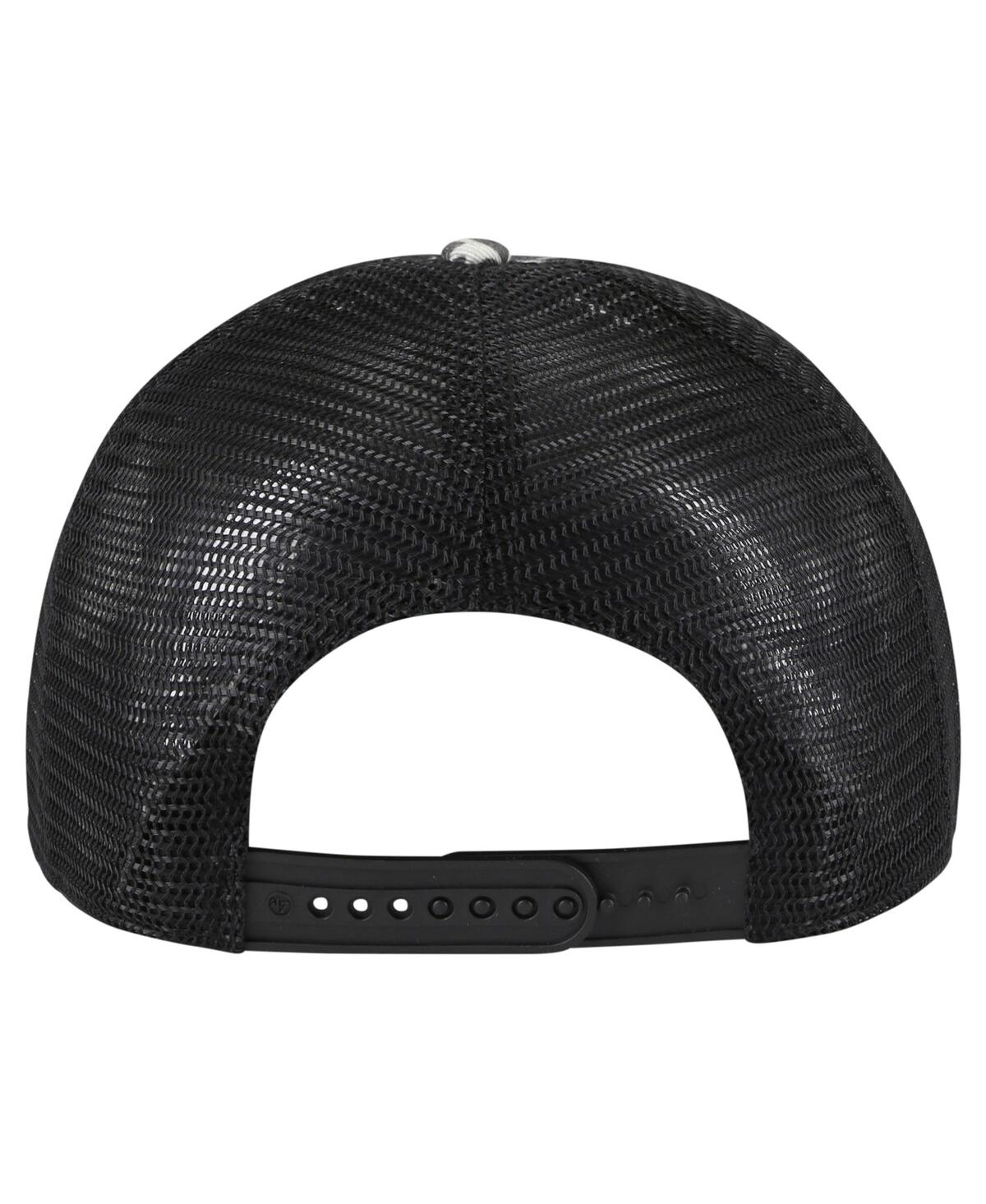 47 Brand Men's ' Black Chicago White Sox Tropicalia Trucker Hitch Adjustable Hat In Black