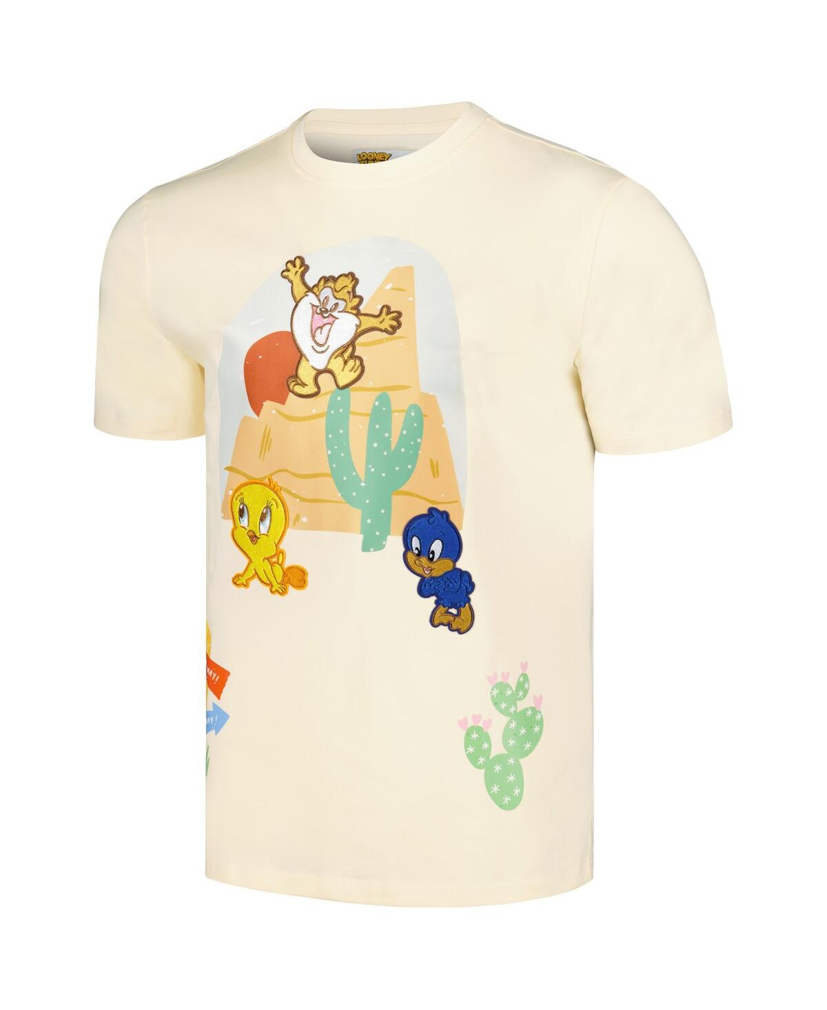 Shop Freeze Max Men's  Cream Looney Tunes T-shirt