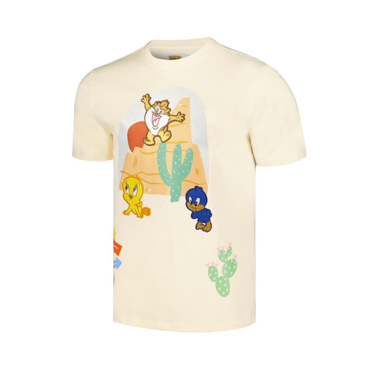 Men's Cream Looney Tunes T-shirt