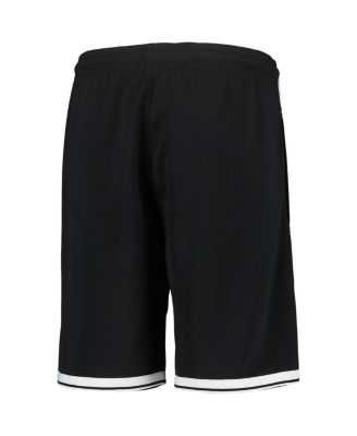 Big Boys and Girls Black Brooklyn Nets 2020/21 Swingman Performance Shorts - Icon Edition