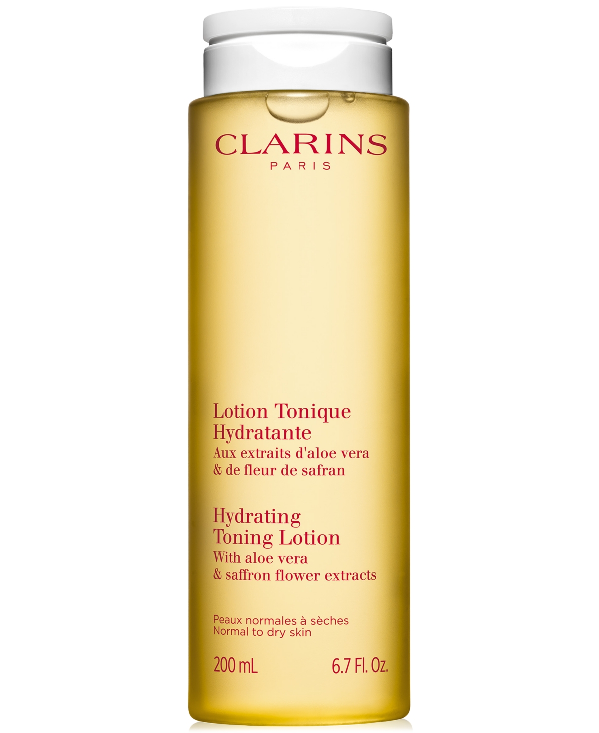 Shop Clarins Hydrating Toning Lotion With Aloe Vera, 6.7 Oz. In No Color