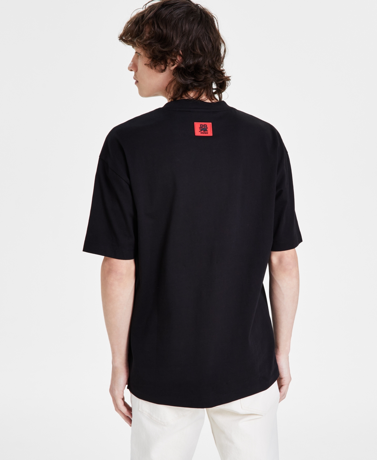 Hugo by Hugo Boss Men's Oversized Short Sleeve Graphic T-Shirt