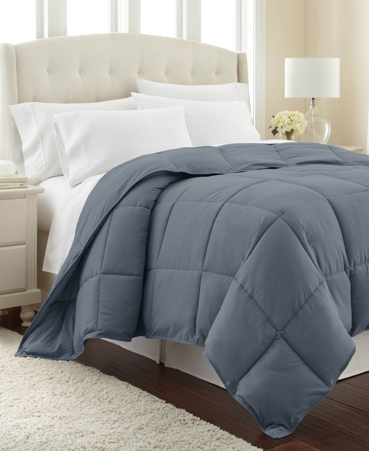 Southshore Fine Linens Premium Down Alternative Comforter, King In Medium Blue