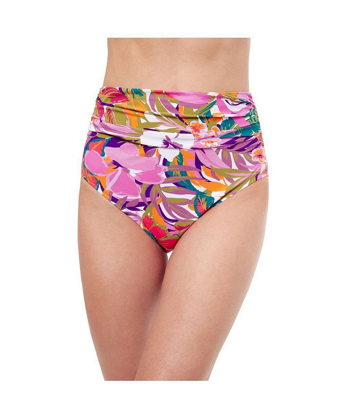 Women s Tropikaia High Waist swim bottom with side shirring