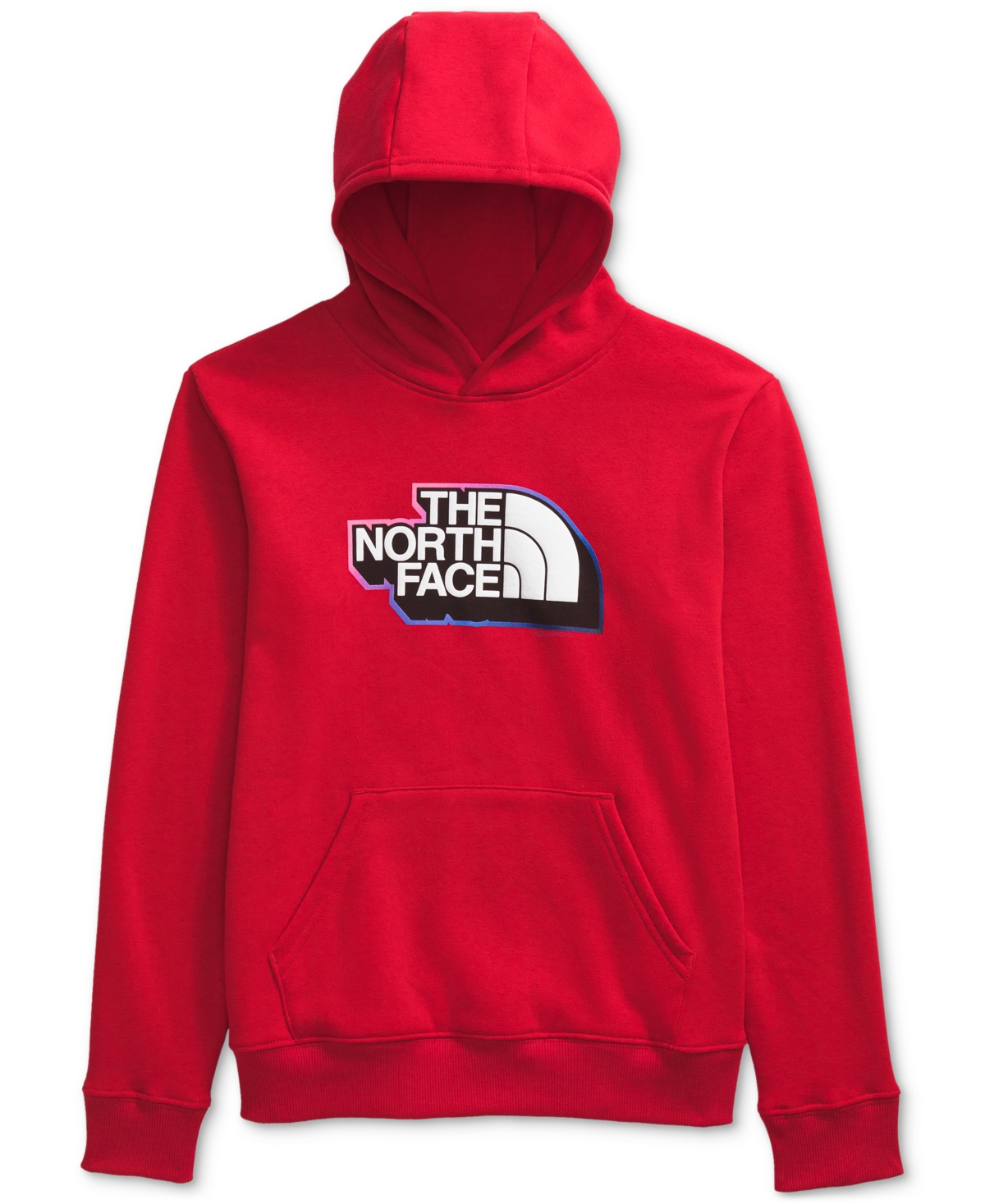 The North Face Kids' Big Boys Camp Fleece Pullover Hoodie In Tnf Red