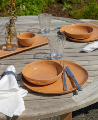 Melamine Sandia Coupe Bowls, Set of 6