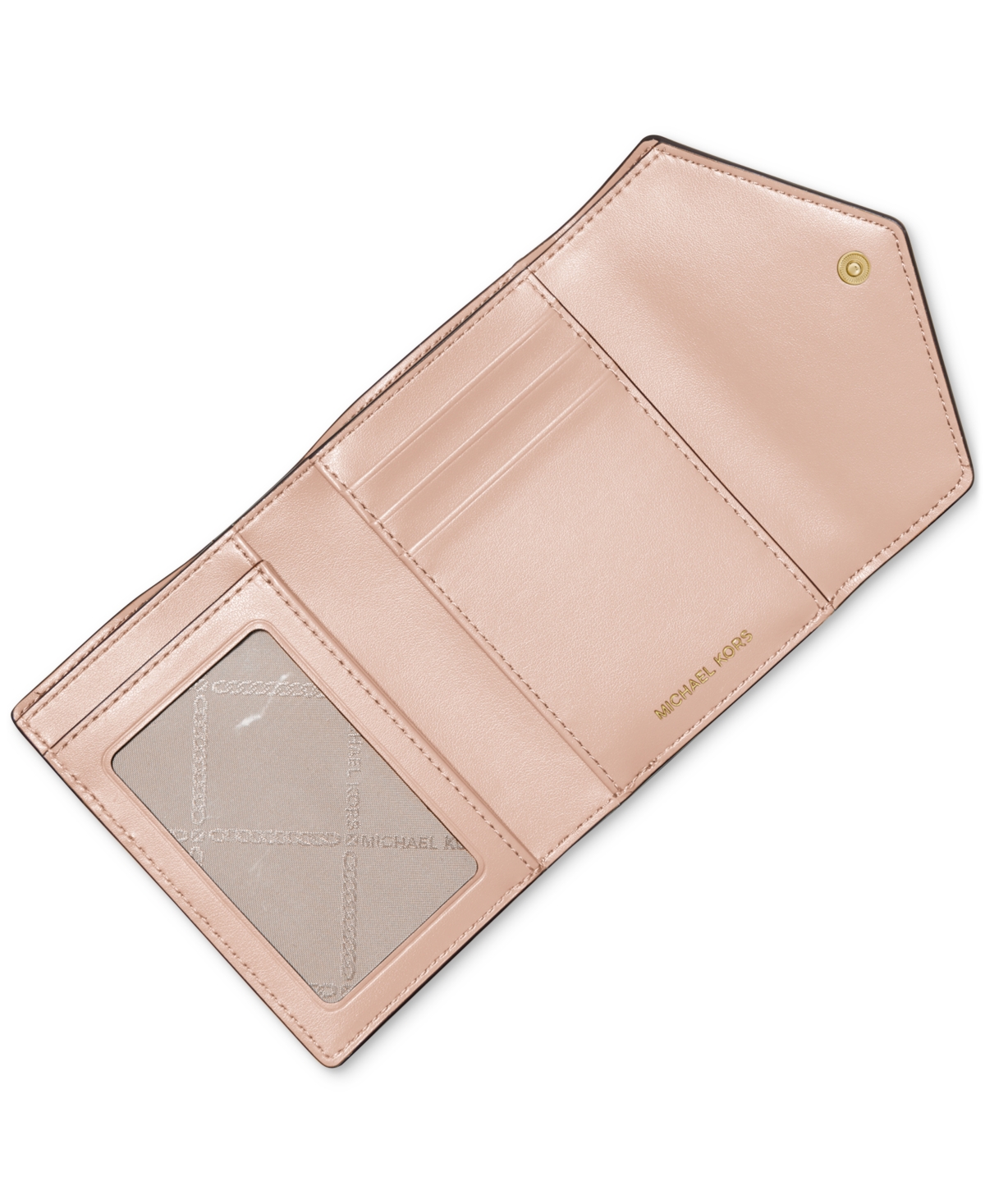 Michael Michael Kors Greenwich Leather Envelope Trifold Wallet