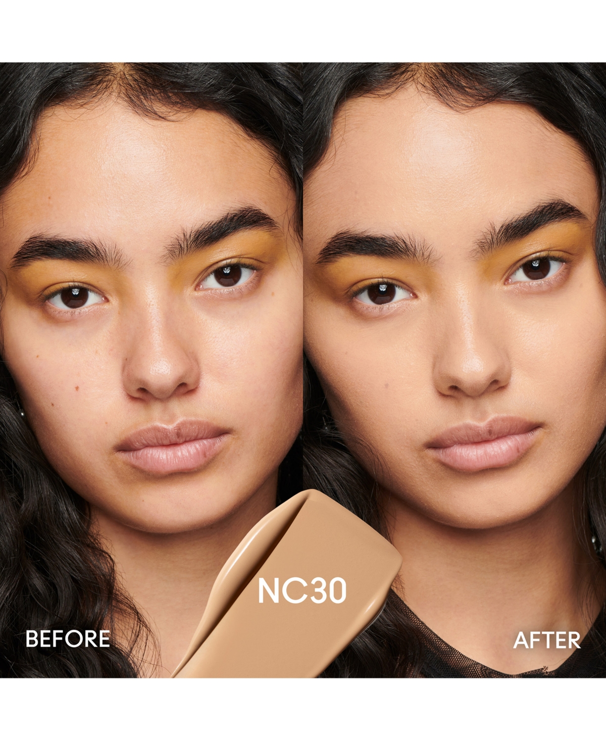 Mac Studio Fix Fluid Spf 15 24hr Matte Foundation + Oil Control, 1 Oz. In Nc30 (light To Medium Beige With Golden