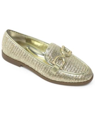 Women's Linda Bit Raffia Loafers