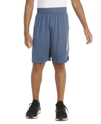 adidas - Big Boys AEROREADY Elastic-Waistband Graphic 3-Stripe Shorts