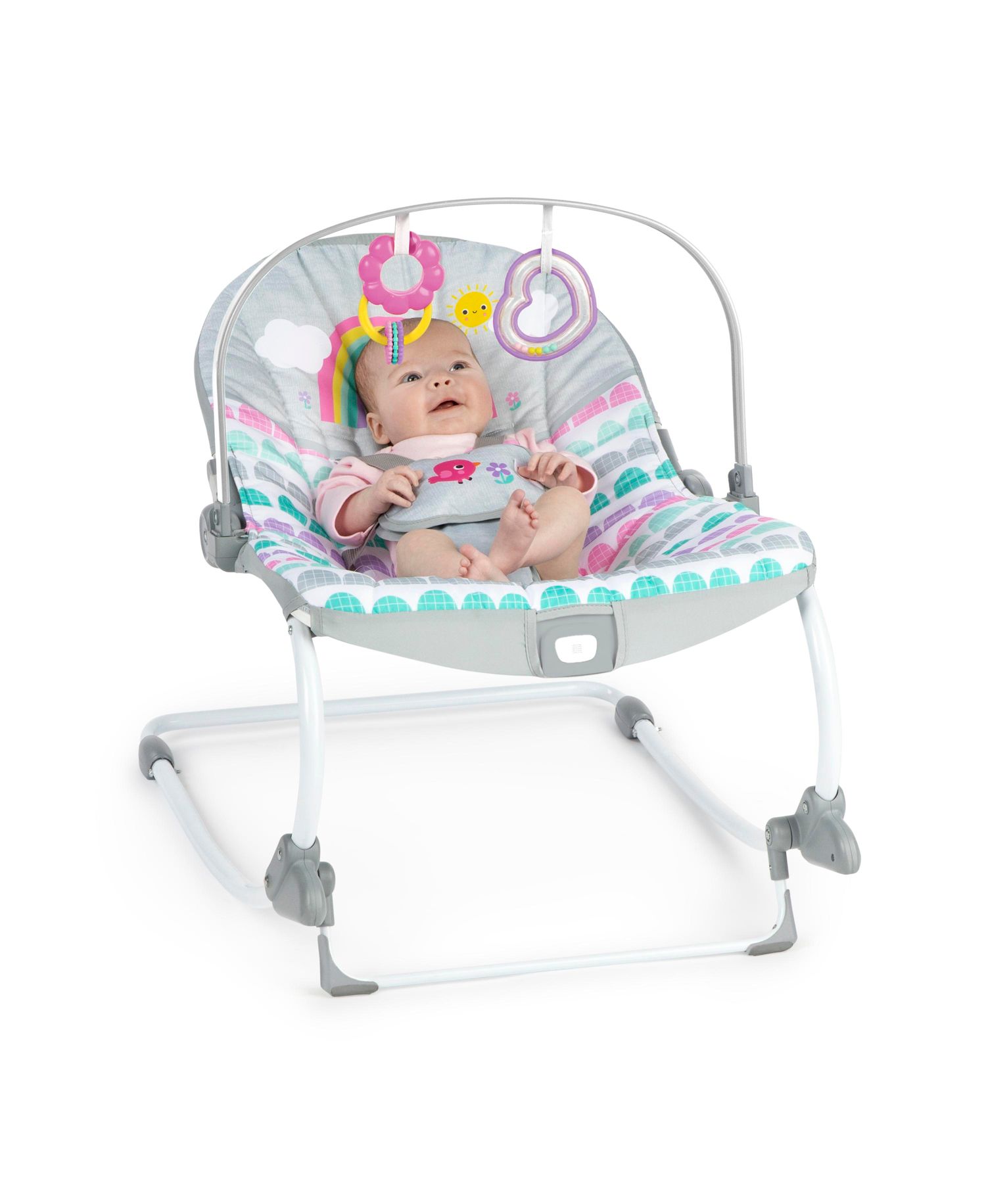 Rosy Rainbow™ Infant to Toddler Rocker