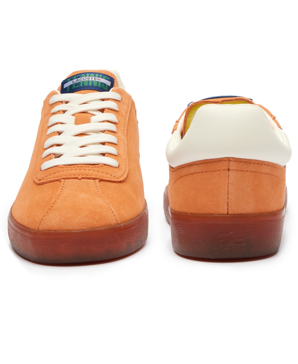 Lacoste Men's Baseshot Lace-Up Court Sneakers -Gum