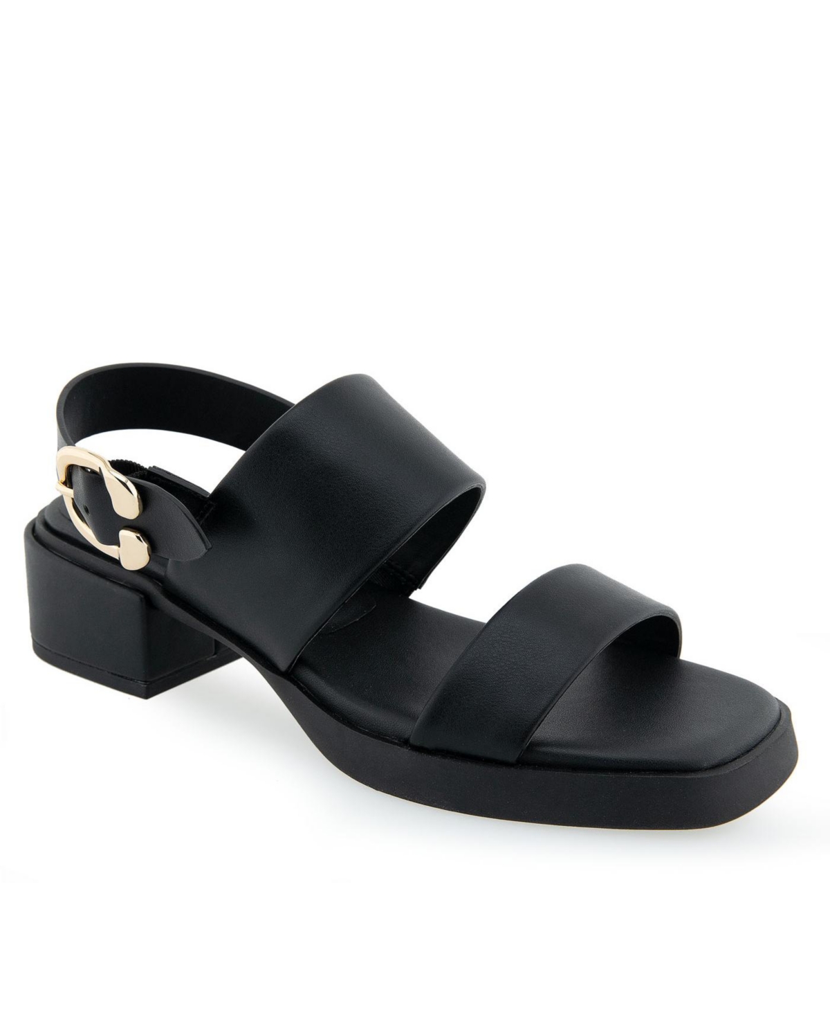 AEROSOLES WOMEN'S DOVE LOW HEEL SANDALS 