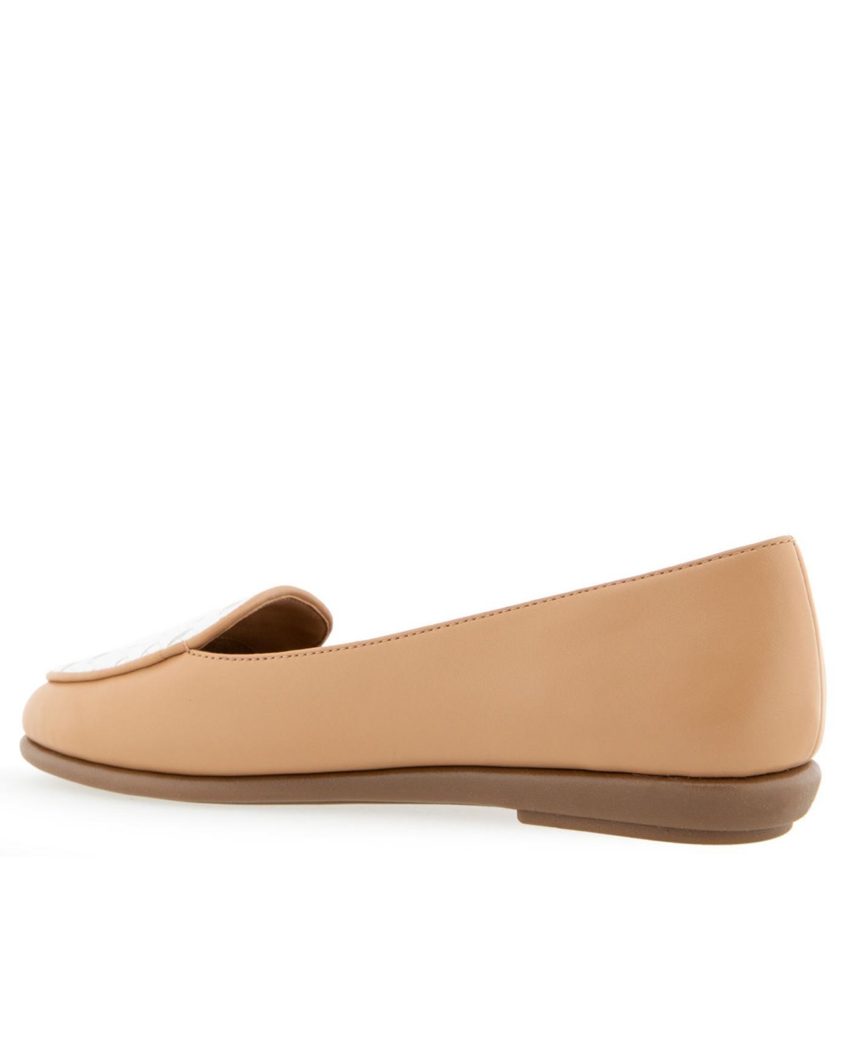 Shop Aerosoles Women's Brielle Casual Flats In Doe Polyurethane Leather