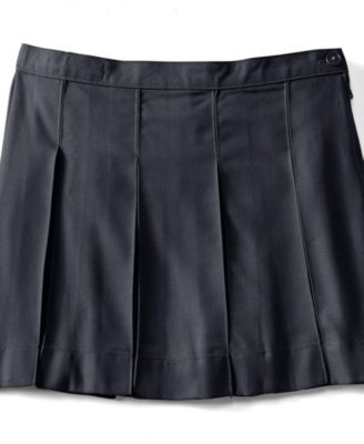 Big Girls Box Pleat Skirt Above the Knee