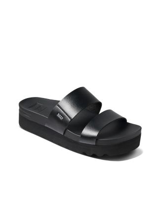 REEF - Women's Cushion Vista Hi Slip-On Platform Slide Sandals