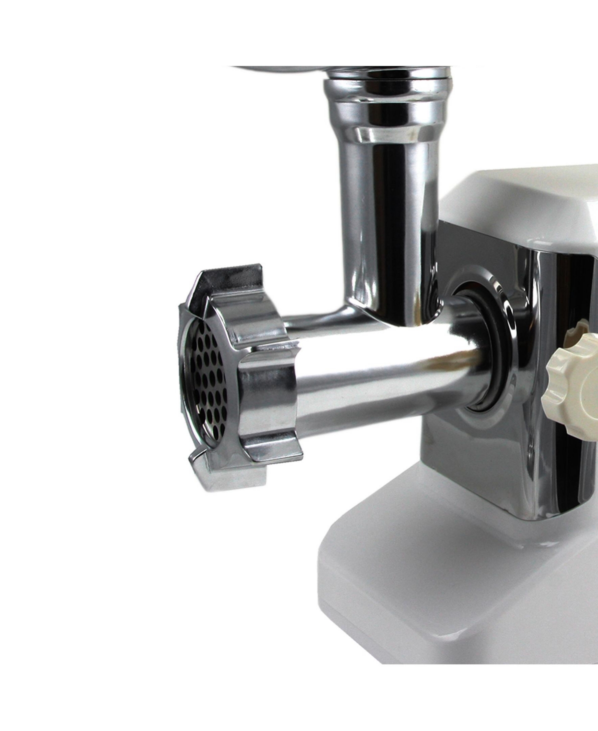 Megachef 1800 Watts Automatic Meat Grinder For Household Use In White