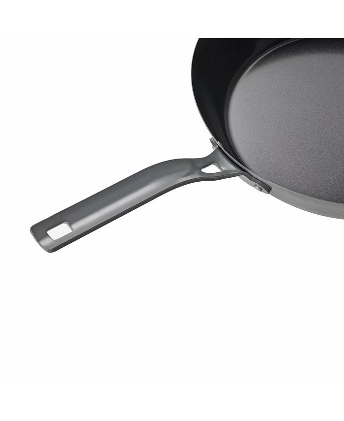 Commercial Chef 12" Carbon Steel Skillet, Non Stick Frying Pan with