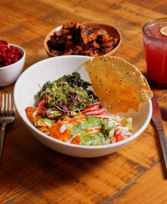 Melamine Camp White Tilt Bowl, Set of 6