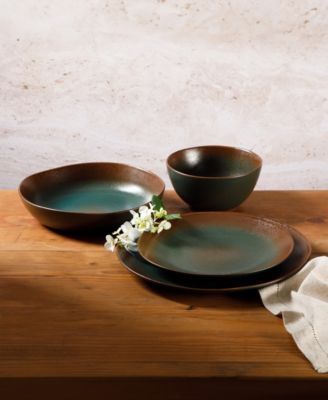 Reactive Glaze 16 Pc. Dinnerware Set, Service for 4