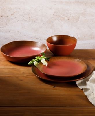 Reactive Glaze 16 Pc. Dinnerware Set, Service for 4