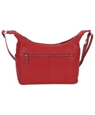 Pebble June Leather Crossbody Handbag