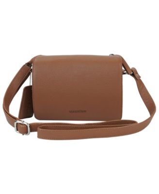 Pebble Leather Connie Crossbody Handbag