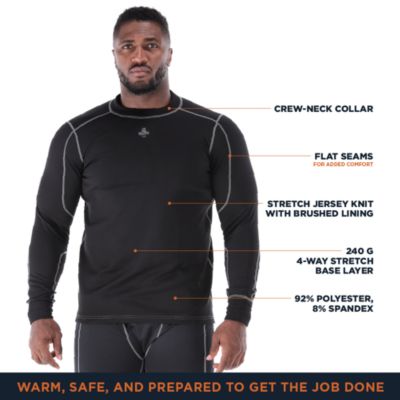 Men's Heavyweight Stretch Knit Mid-Layer Top