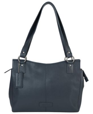 Pebble Kelsea Leather Shoulder Bag