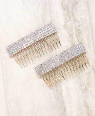 Dynasty Hair Comb Set in Clear