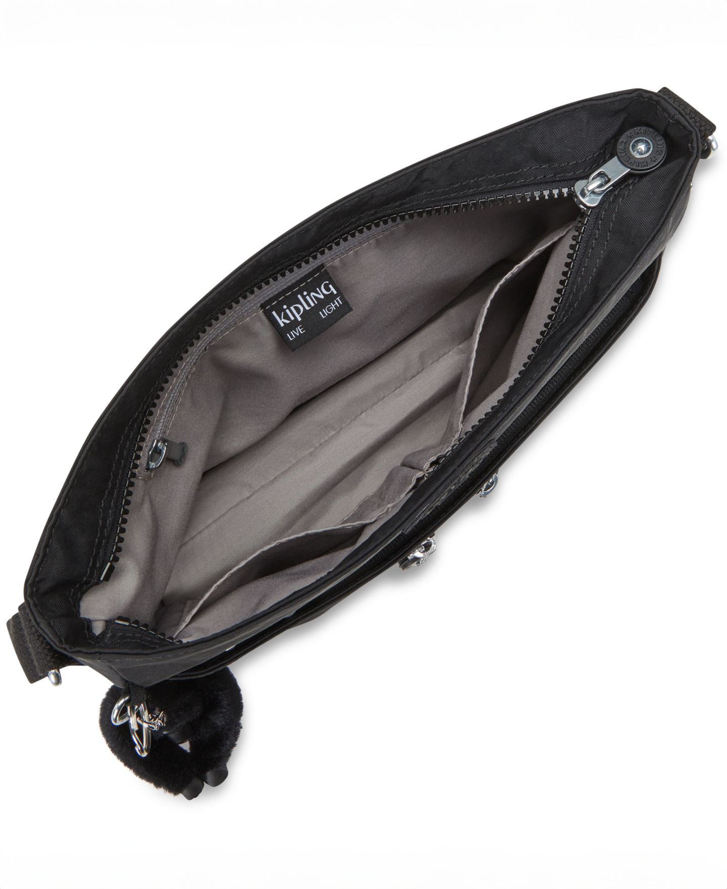 Женская сумка Kipling New Angie Small Crossbody, цвет: Чёрный — фото 6