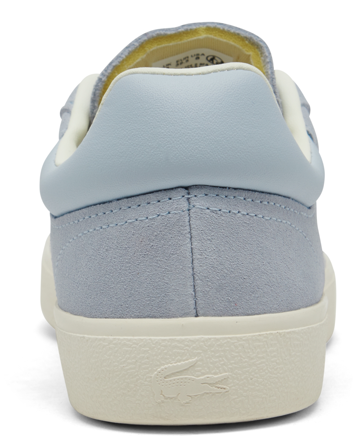 Lacoste Women's Baseshot Suede Casual Sneakers from Finish Line - Off White