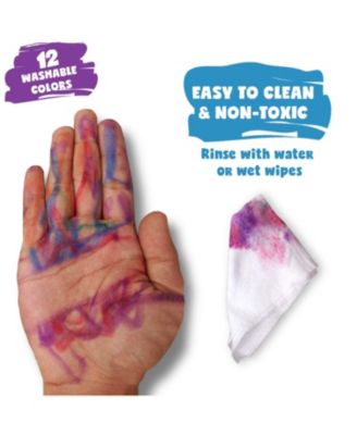 Not Your Ordinary Crayons, 3 in 1 Extraordinary Bolder Crayons, Pastel and Watercolor Effects (12 Colors)