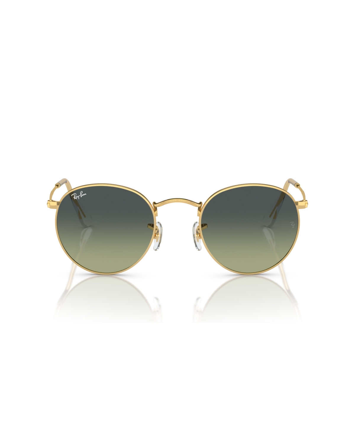 Ray Ban Unisex Sunglasses, Rb3447 Round Metal In Gold
