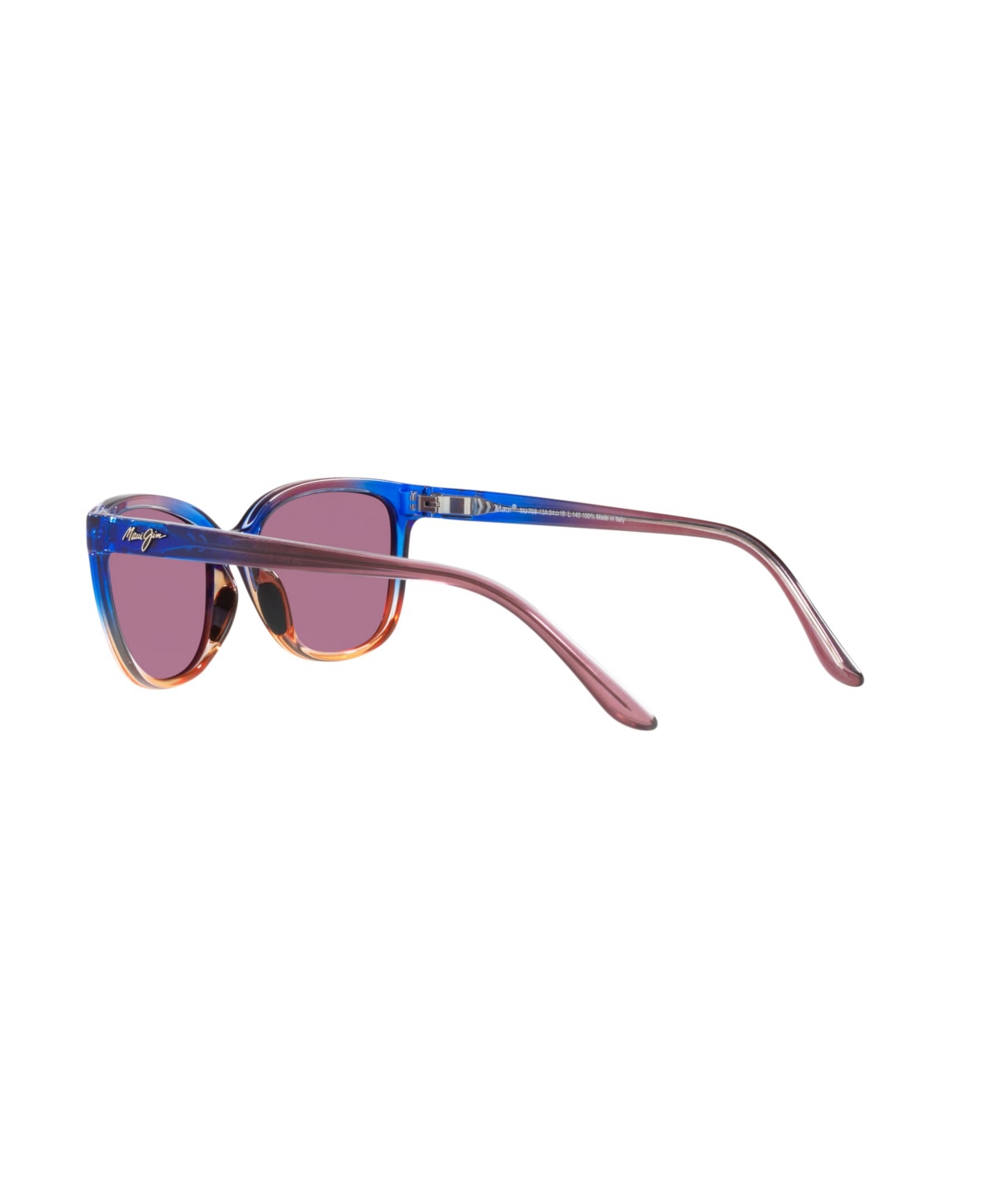 Shop Maui Jim Women's Polarized Sunglasses, 758 Honi In Blue Multi