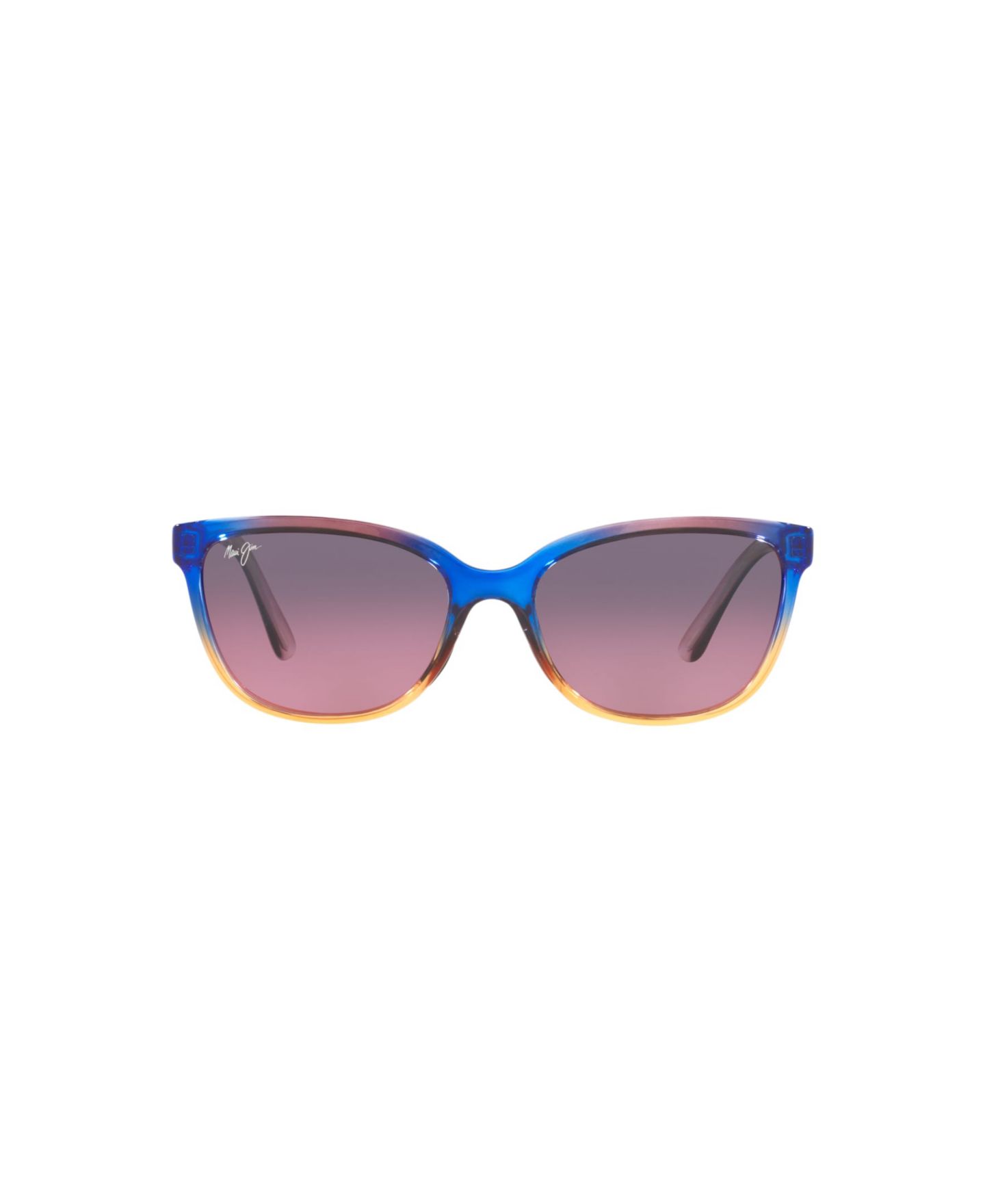 Женские солнцезащитные очки Maui Jim Polarized Sunglasses, 758 Honi, цвет: Синий разноцветный — фото 4